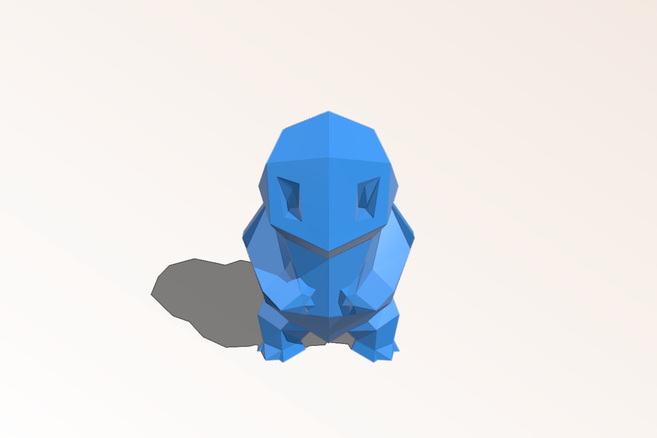 Low-Poly Squirtle