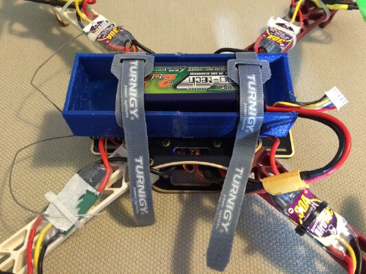 Battery holder for quadcopter | 3d print model