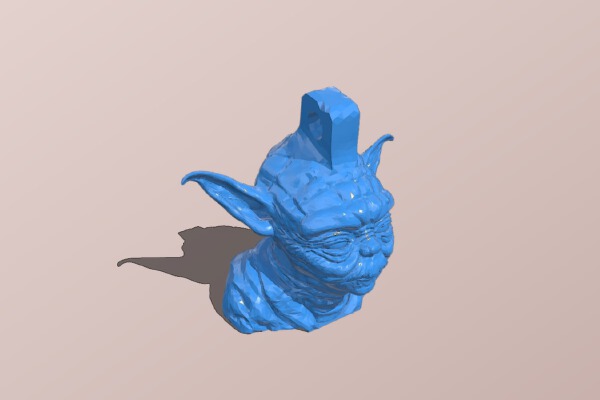 Yet Another Yoda - Keychain_Charm for Casting | 3d print model