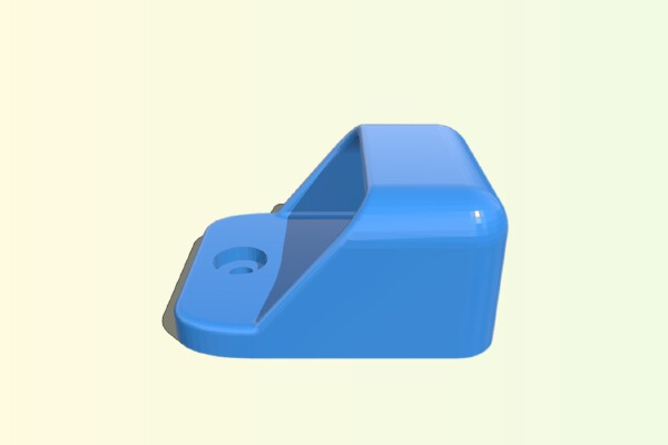 Poignee Coffre Renault Kangoo | 3d print model