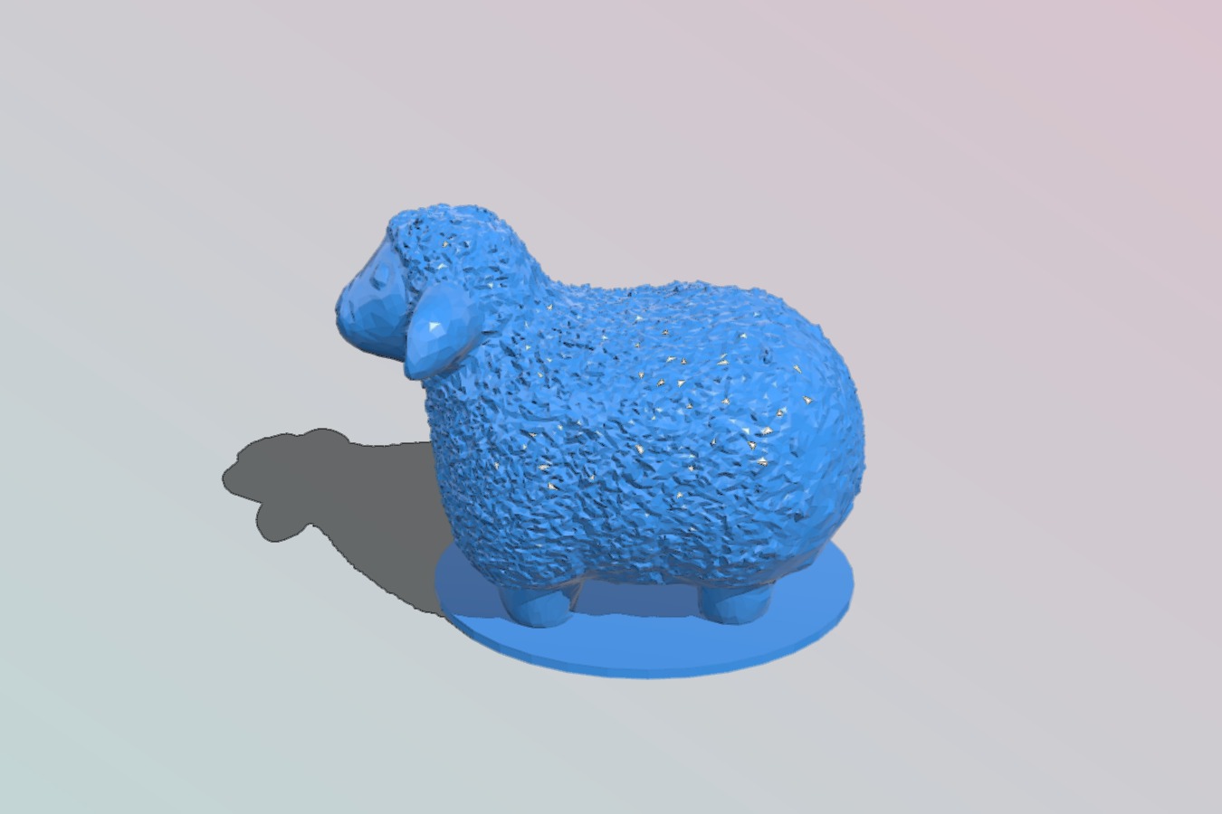 Small Sheep with Base (For MO)
