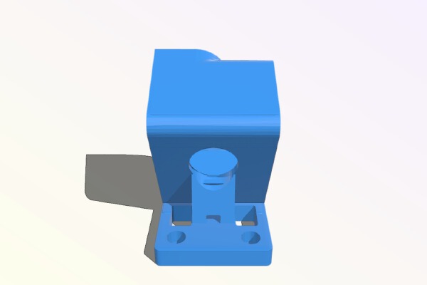 AOS Falcon 7 Hero 8 GoPro Mount | 3d print model
