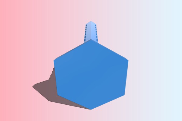 Wahammer UnderWorlds Shapespire Terrain - Single Hex Wall | 3d print model