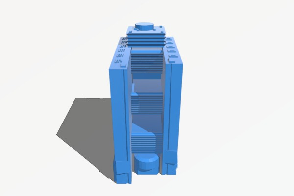 New York Marriott Marquis | 3d print model