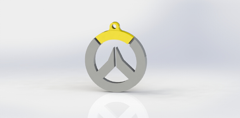 Overwatch Keychain | 3d print model