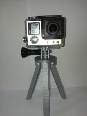 Gopro Hero 3-5 tripod | 3d print model