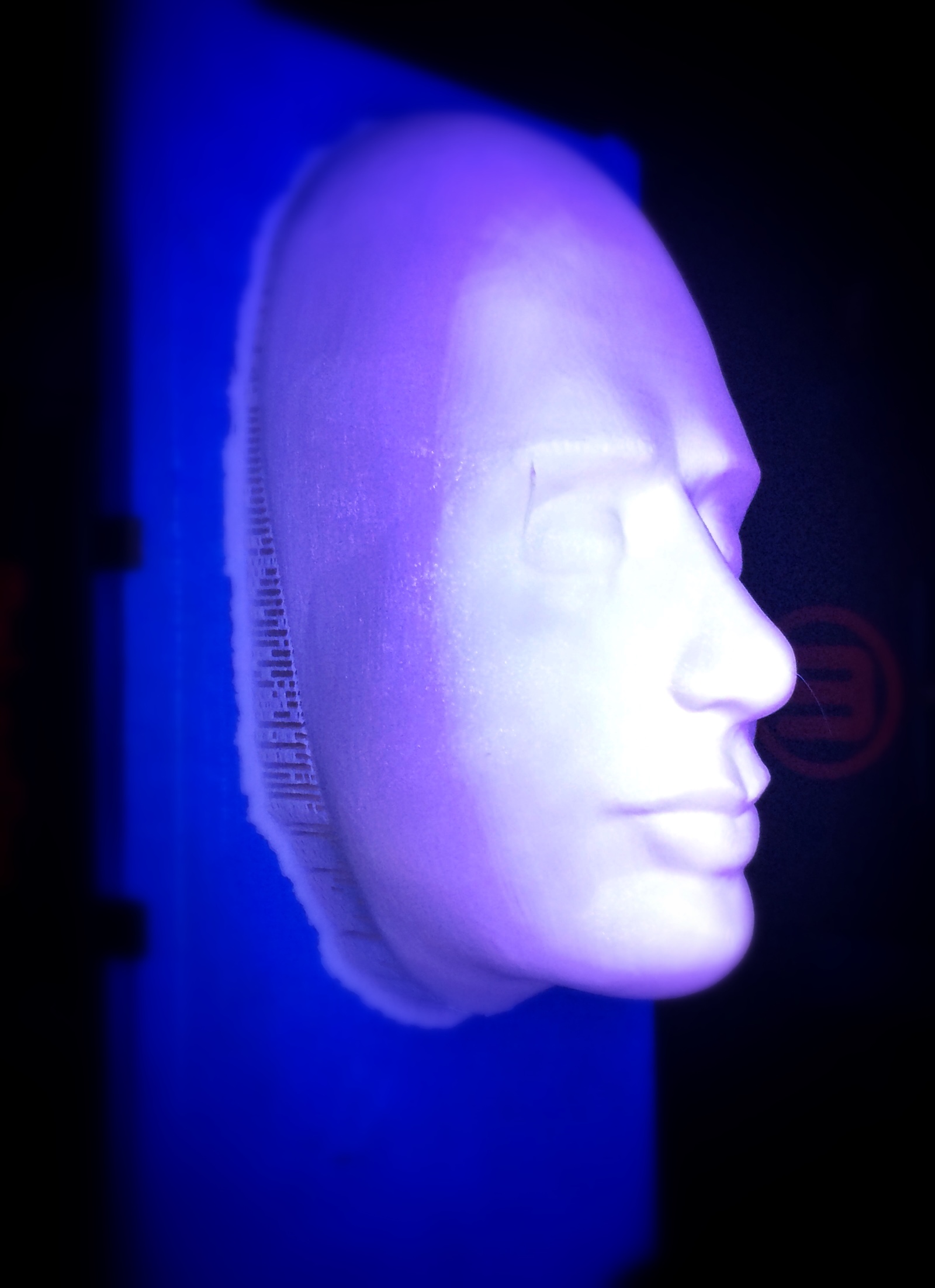 Human Face Great for Retrofitting A Blank Foam Manikin Head