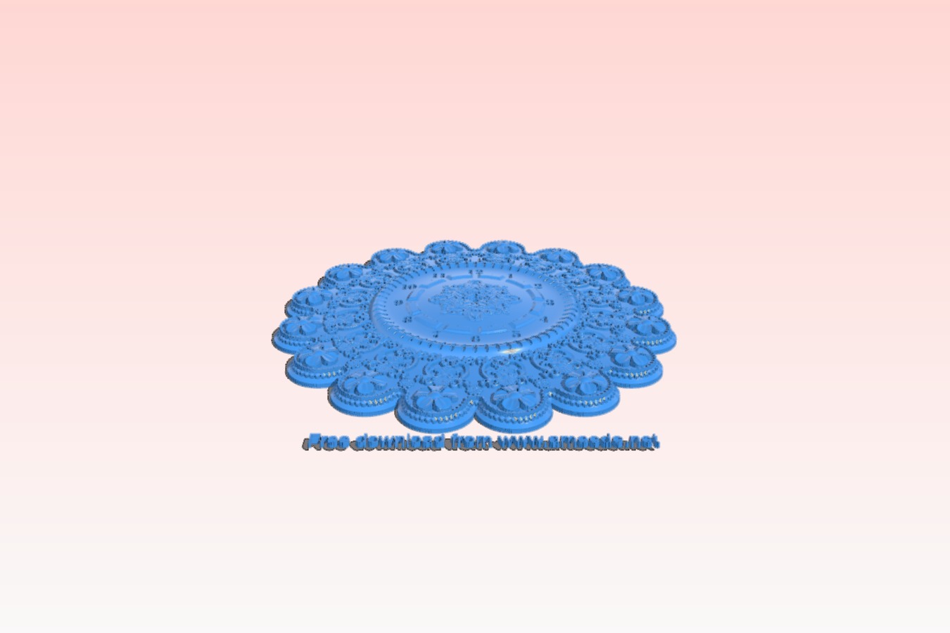 Wall clock pattern
