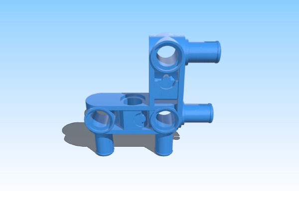 pin connector bent (55615) | 3d print model