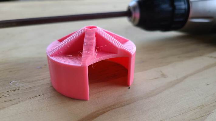 Knitting Machine Drill Jig | 3d print model