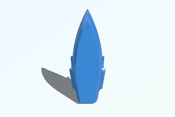 Cobra Moray hydrofoil (GI Joe) | 3d print model
