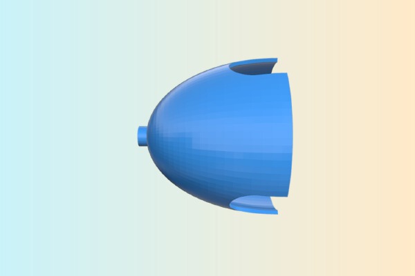Scale Prop Spinners for the Lanyu Do-335 which is about 1_14.68 scale | 3d print model