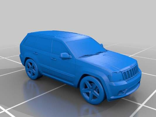 Jeep Grand Cherokee SRT8 | 3d print model