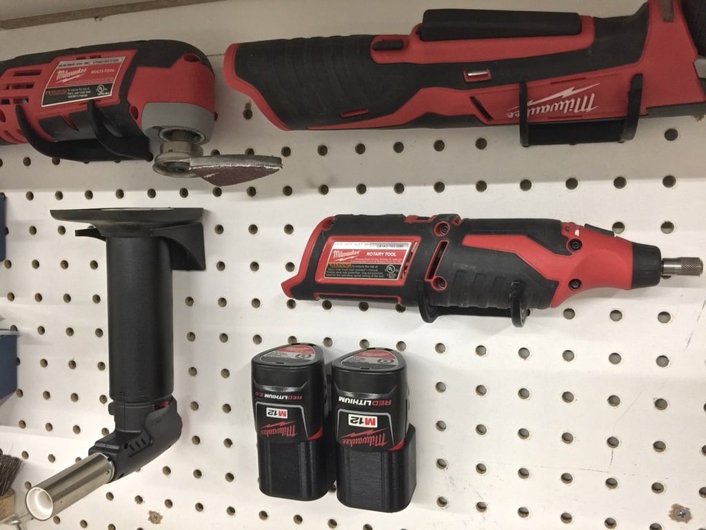 PegBoard Tool Holders Milwaukee M12