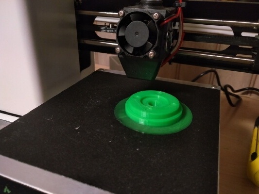Thorens TD-165 Plastic 45 RPM Adapter | 3d print model