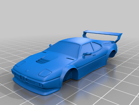 bmw m1 1_64 fix for fdm | 3d print model