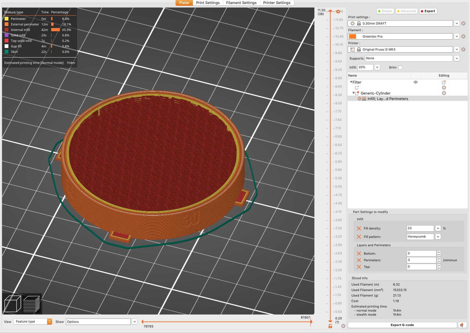 DIY Honeycomb Grid Godox AD200 _ V1