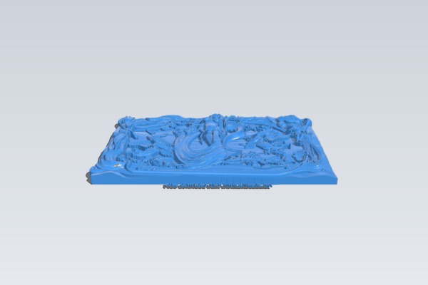 Painting of angels | 3d print model