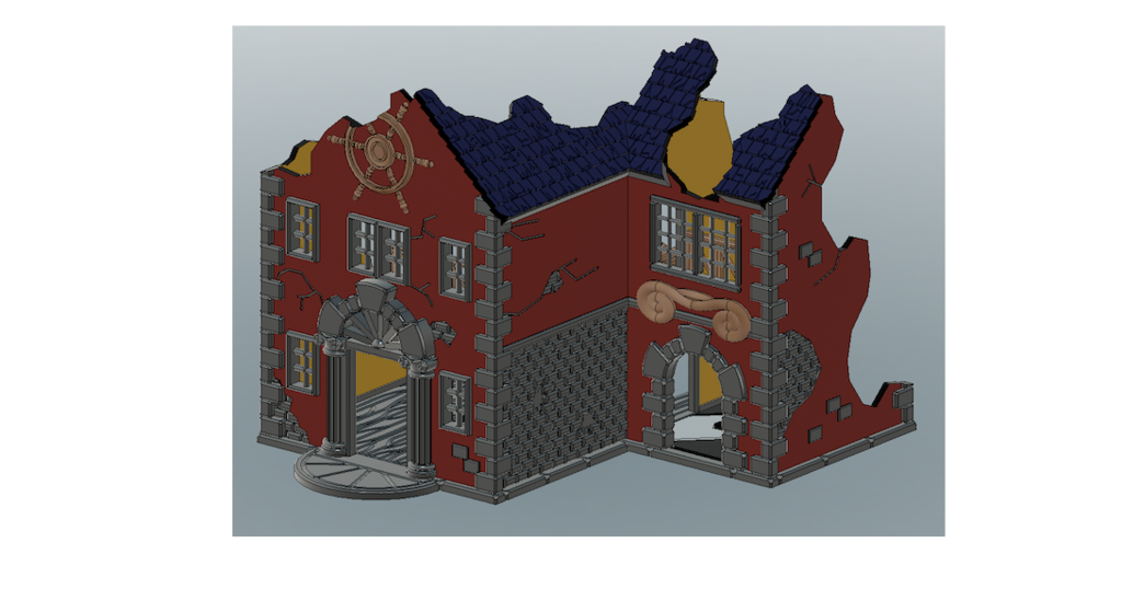 HenryAdmiraltyBuilding - Mordheim, Frostgrave, War-game 28mm