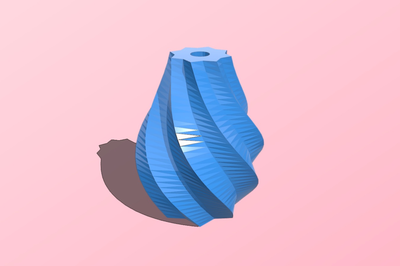OpenSCAD Lampshade from a Vase remix