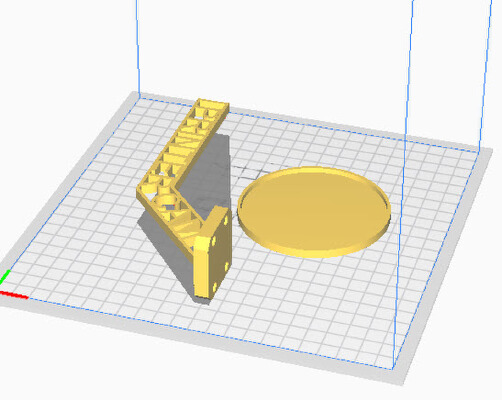 Camera Mount for Yi Home Camera | 3d print model
