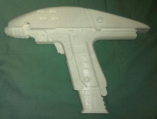 ST:TOS  Assault Phaser - no supports needed | 3d print model