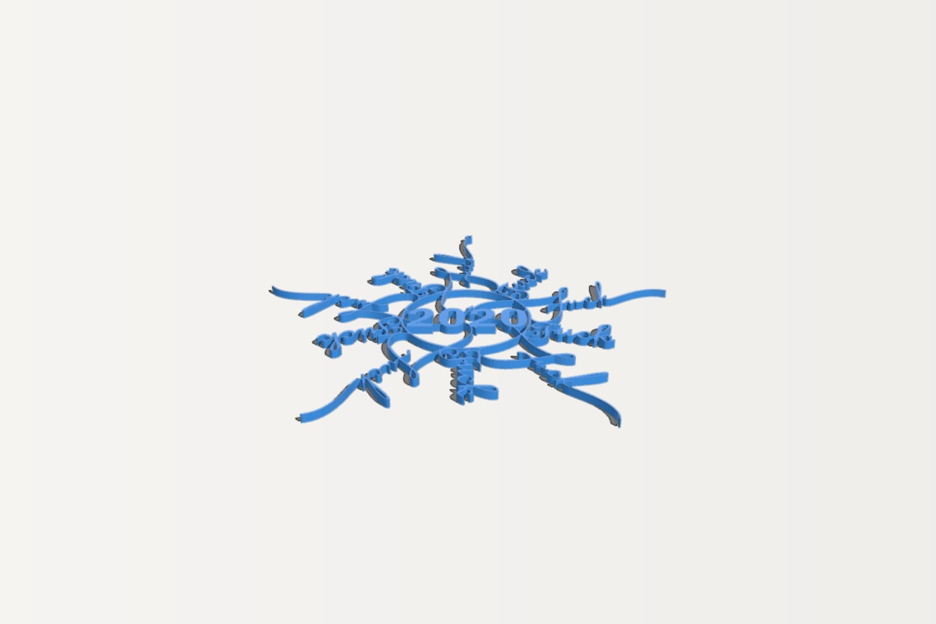 2020 Fuckflake Snowflake Ornament - Fuck Flake