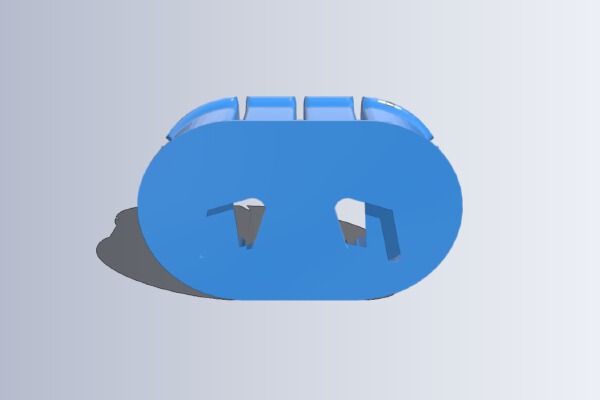 Earphone Cable Drum | 3d print model
