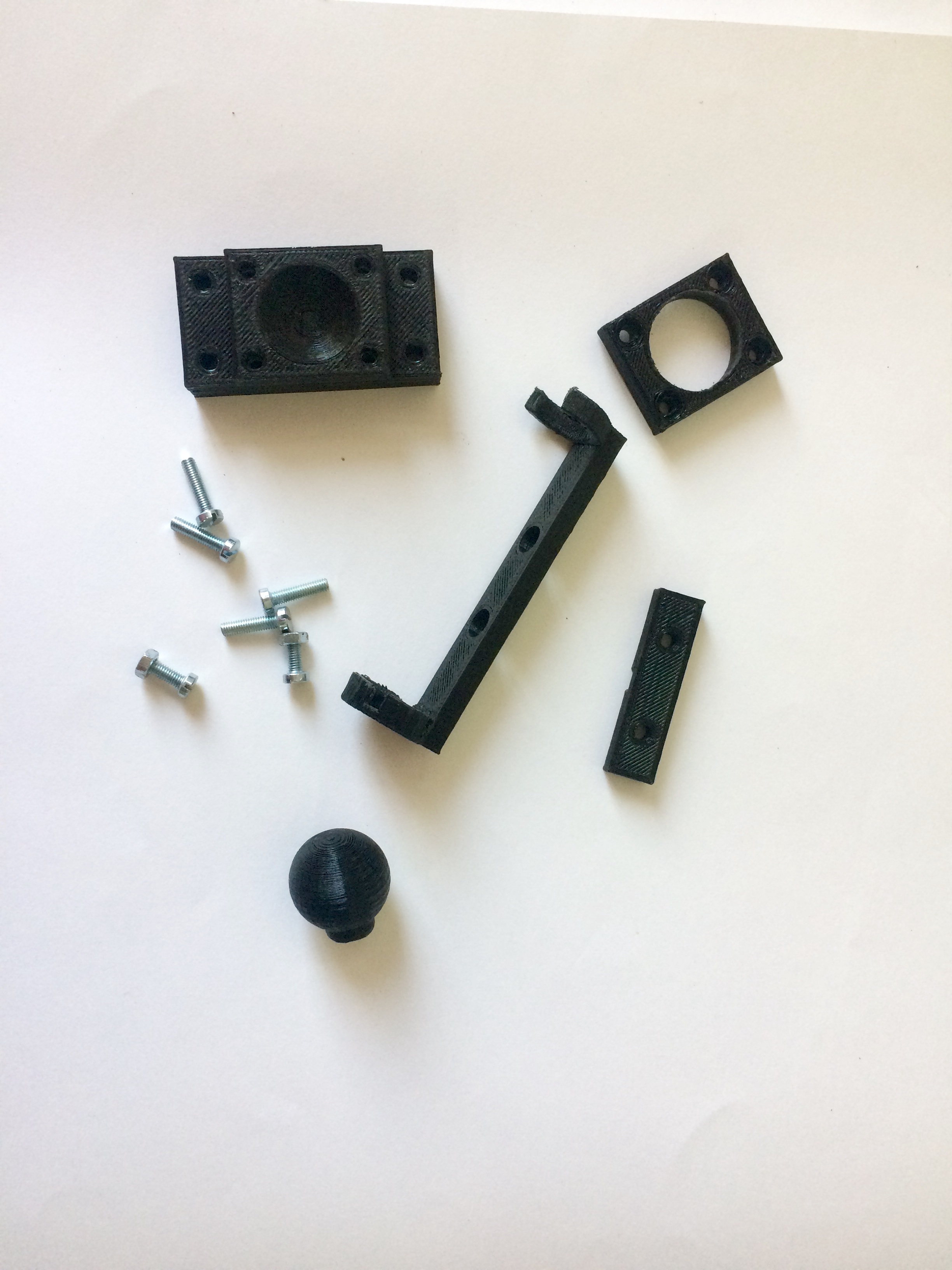 Laser pointer mount for a 40cm Dobson telescope