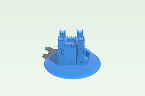 Amazigh Kasbah – Ksar, Morocco | 3d print model