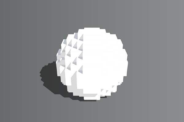 Voxel Pacman | 3d print model