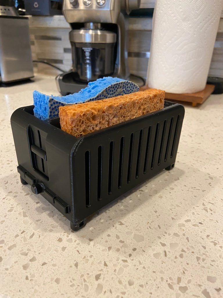 Toaster Shaped Sponge Holder 2.0