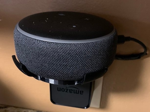 Amazon Echo Dot (3rd Gen) Outlet Mount