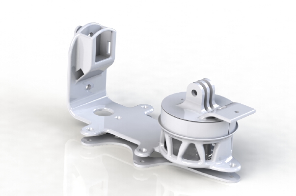 FPV Pod (Pan) - Hawkeye 1700 - GoPro_Xiaomi Yi + Board Cam Mount | 3d print model