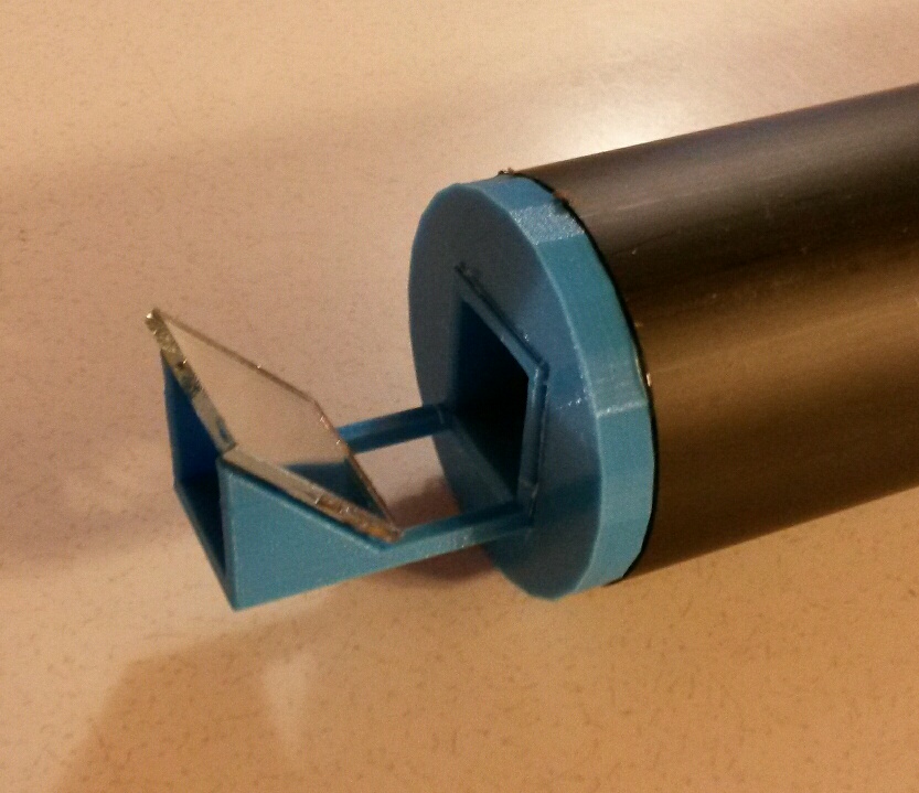 90 degree mirror bracket