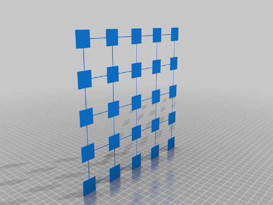 5x5 Bed Level Calibration | 3d print model