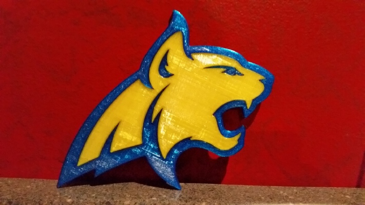 Montana State Bobcats | 3d print model