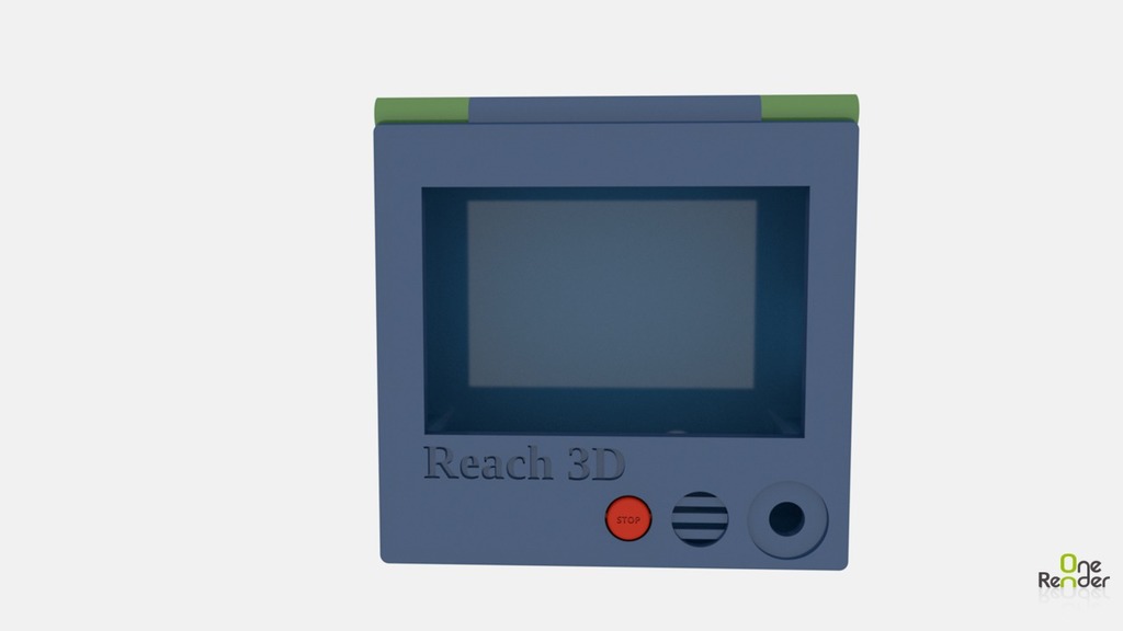 Reach 3D LCD Enclosure Plexiglass Mounted