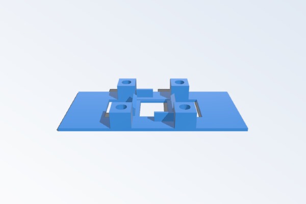 Reptile S800 Sky Shadow FC Mount | 3d print model