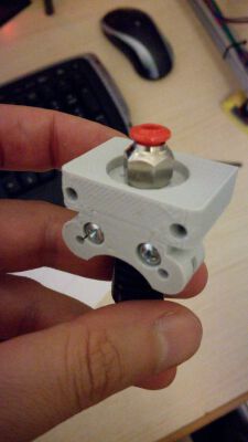 Hypercube modular hotend mount | 3d print model
