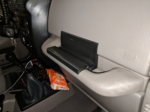 Jeep TJ dash holder