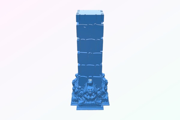 Gargoyle fountain spout | 3d print model