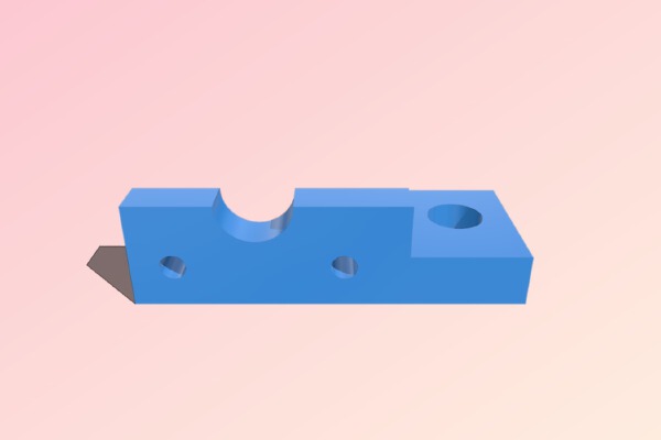 Support bracket for Y idler on ToM | 3d print model