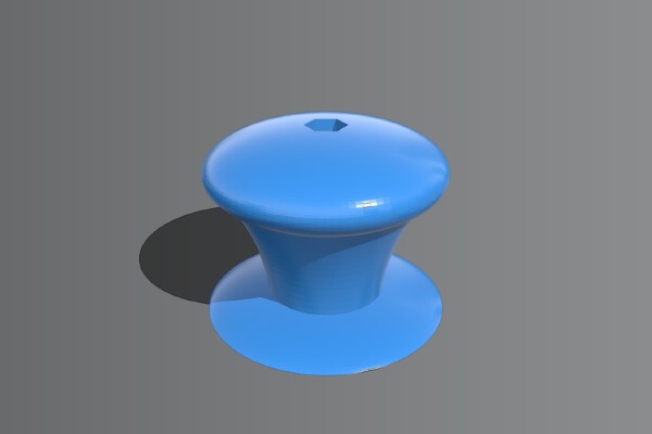 customizable pot lid knob (remix) | 3d print model