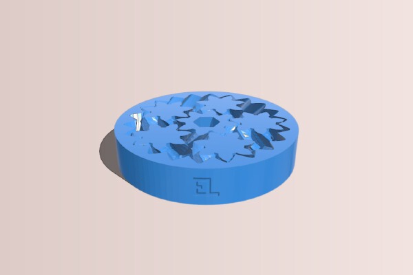 Customized Gear Bearing 0.3 tol | 3d print model