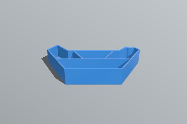 Hexagonal multilevel organizer | 3d print model