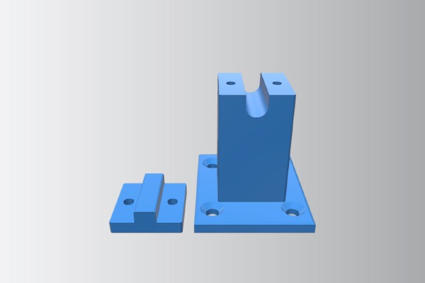 Mendel standing feet | 3d print model