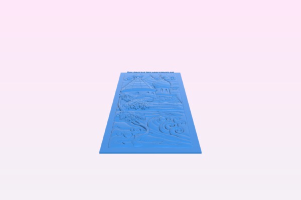 A picture of a castle in the forest | 3d print model