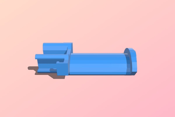 Makerbot filament adapter | 3d print model