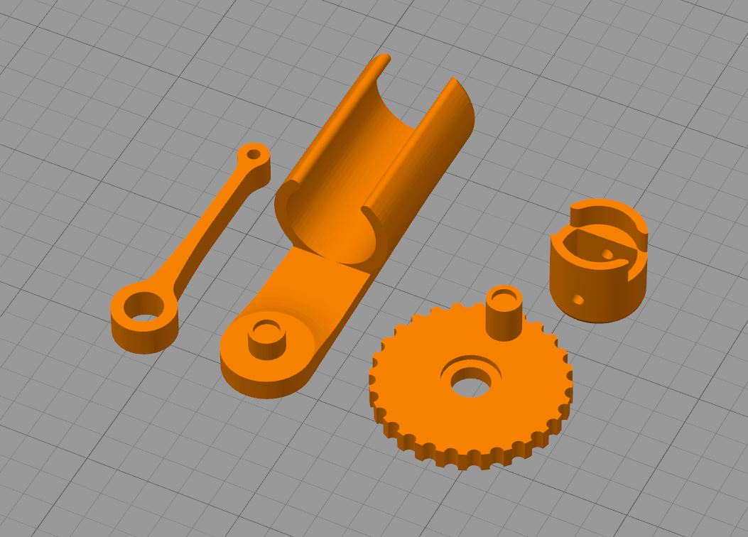 Simple One Cylinder Engine